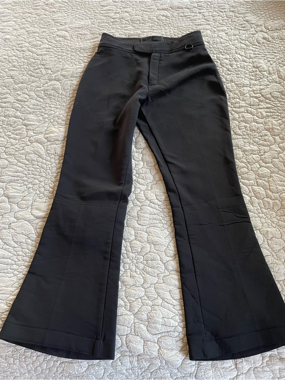 L.L.Bean Schoeller Women’s Bootcut Ski Pants Fleece Lined Stretch Black 6R